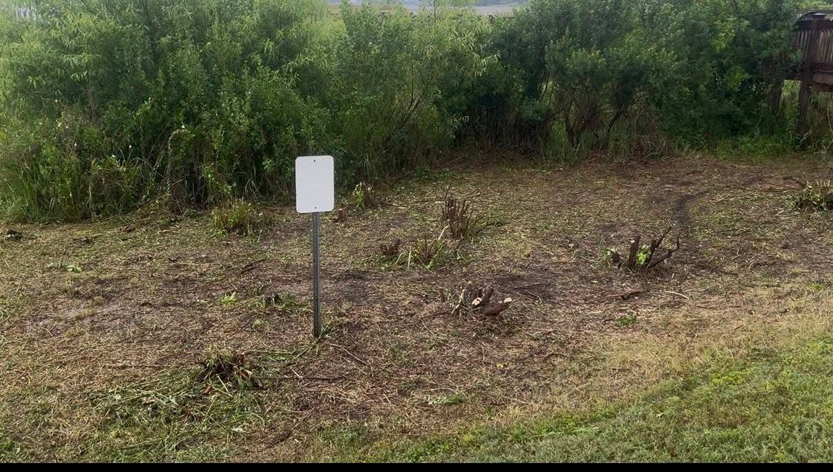 Fence-line bed prep — Neuman's Property Services, Central Florida